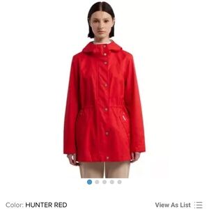 Hunter rain jacket